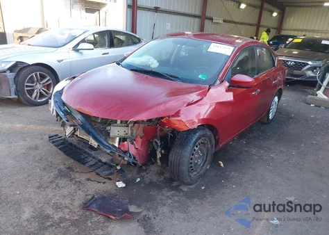 2015 Nissan Sentra Fe+ S/S/Sl/Sr/Sv from USA, damaged, VIN 3N1AB7AP6FL642708